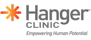 Hanger Clinic logo, a sponsor of Power On With Limb Loss