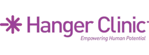 Hanger Clinic logo, a sponsor of Power On With Limb Loss