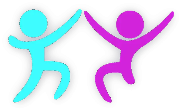 Power On With Limb Loss logo - Two Amputees High-fiving